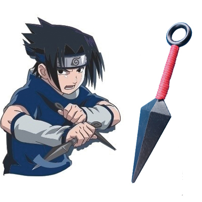 Naruto Red Kunai Cosplay Weapons